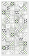 Girasol - Patchwork mexicain Talavera - 30 pièces