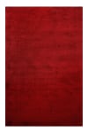 Tappeto a pelo lungo, morbido e felpato, rosso 110x170