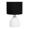 Lampe céramique Blanc