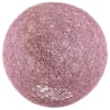 Suspension boule colorée 30 cm rose