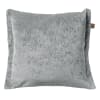 Housse de coussin gris en polyester-45x45 cm uni