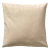 Housse de coussin WELLS 40x40 rose poudré en coton | Leroy Merlin