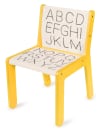 Petite chaise sillita abc jaune