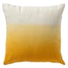 Coussin - jaune en coton 45x45 cm avec un motif mixte