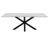 Table de salle à manger rectangulaire en céramique L200