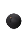 Balle d'assise gonflable 55cm enveloppe tissu mesh noir