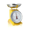 Balance de cuisine mécanique en inox jaune 5kg/20g