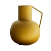 Vase en métal jaune