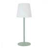 Lampe de table h40cm outdoor métal vert
