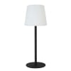 Lampe de table h40cm outdoor métal noir