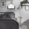 Parure de lit coton uni 260x240 cm