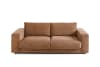 2-Sitzer Sofa aus Cord, braun