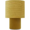 Lampe de chevet Tissu Jaune 20x20x29 cm