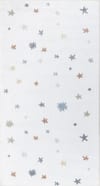 Tapis Enfant Lavable en Machine Étoiles Multicolore/Beige 80x150
