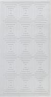 Tapis d'Intérieur/d'Extérieur Scandinave Moderne Blanc 80x150