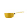 Casserole en aluminium 16cm jaune - compatible induction