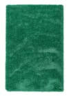 Tapis brilliant shaggy - à longs poils - épais - Vert 160x230