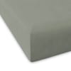 Drap-housse 100% coton percale vert 160x200+28 cm