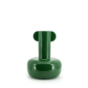 Vase en métal vert