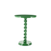 Table d'appoint en aluminium D40cm vert