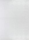 Tapis d'Intérieur/d'Extérieur Scandinave Moderne Blanc 120x170