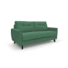 Divano letto in tessuto 208 cm (mat. 160x197) verde