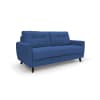 Divano letto in tessuto 208 cm (mat. 160x197) blu