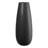 Vase haut en céramique noir H25,5cm