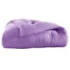 Couette 220x240 violette en polyester 200 g/m²