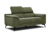 2-Sitzer Sofa aus Stoff, grün