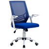 Silla de oficina 62.5x55x104 cm azul