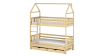 Kinderbett aus Pinienholz, 80 x 200
