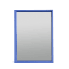 Miroir en MDF 73,5x53,5cm Bleu Prusse