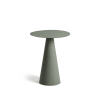 Table d'appoint en métal avec finition texturée Aqua