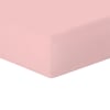 Lenzuolo con angoli lino lavato 140x190x30 rosa