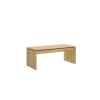 Tavolino da salotto effetto legno rovere nodi