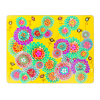 Tabla de cortar de cristal amarillo vidrio templado 32 x 25 x 1 cm