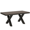 Tavolo da pranzo in legno, Allungabile fino a 284 cm, Noce