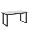 Tavolo da pranzo allungabile in legno bianco 90x160/220 cm