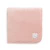 Plaid polar pespunte rosa 80x110