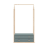 Penderie 2 tiroirs Chambre Enfant - L80 cm