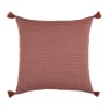 Luckily&Day Set di 2 federe quadrate per cuscino con stampa di note musicali, 45,7 x 45,7 cm, per divano, soggiorno