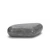 Tavolino basso in pietra fossile tavolo da caffè grigio cm 52x98 27h
