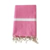 Fouta traditionnelle "Melissa" Rose 200x200