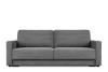 Sofa 3-Sitzer aus Kordstoff, grau