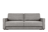 Sofa 3-Sitzer aus Kordstoff, hellgrau