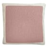 Vivaraise Cuscino Zeff Rooibos 45x45 Cm - Federa In Lino E Cotone Con Imbottitura, Effetto Stropicciato, Sfoderabile E Lavabile, Certificato Oeko-Tex