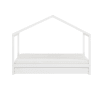 Lit cabane + tiroir en bois blanc 90 x 190 cm