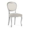 Pack 2 fundas de silla bielástica lino 40 - 50 cm