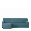 Copri.per divano ad angolo sinistro braccio corto verde 250-310